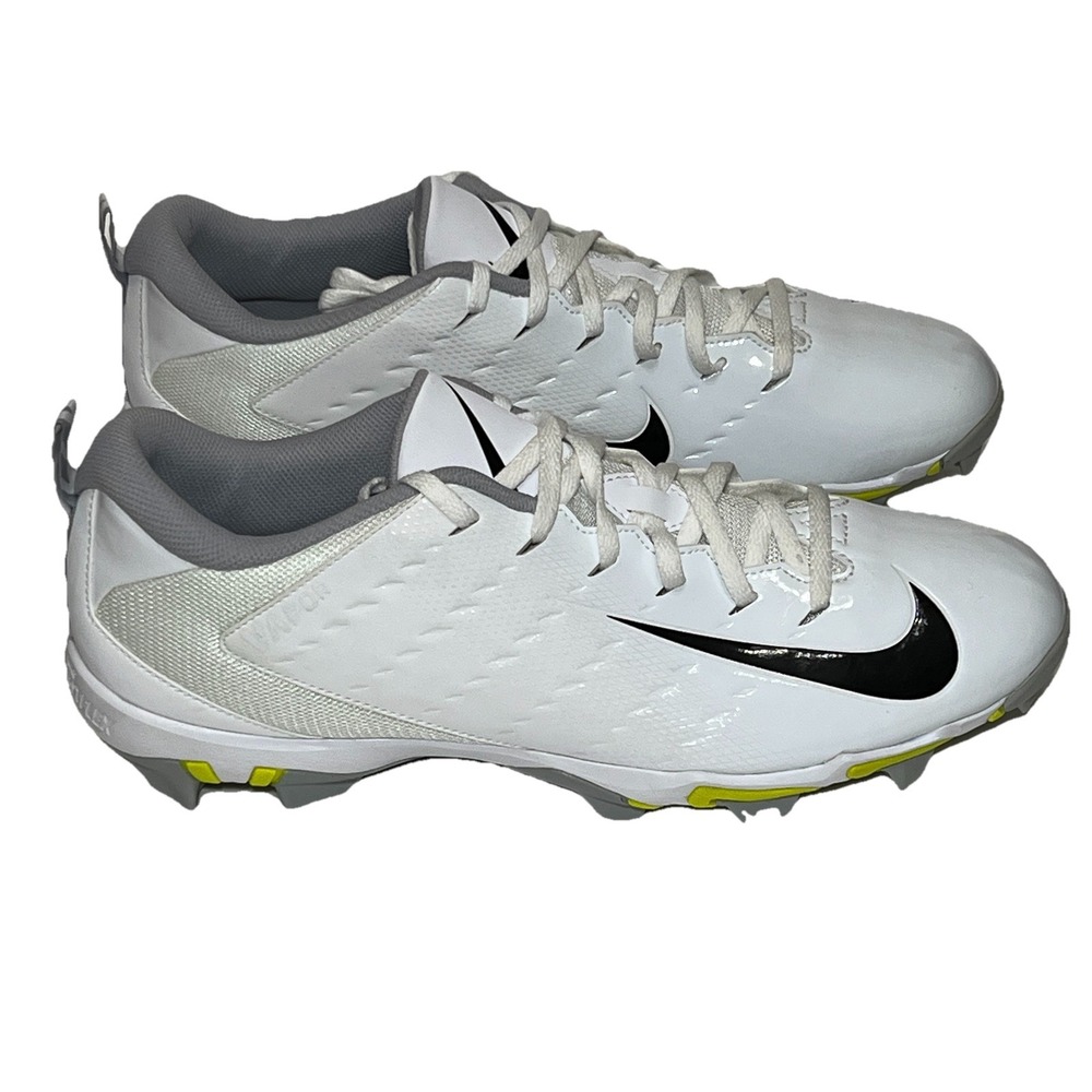 Nike Vapor Fast Flex Football Cleats Sneakers White Men Size 13 917168-105 New